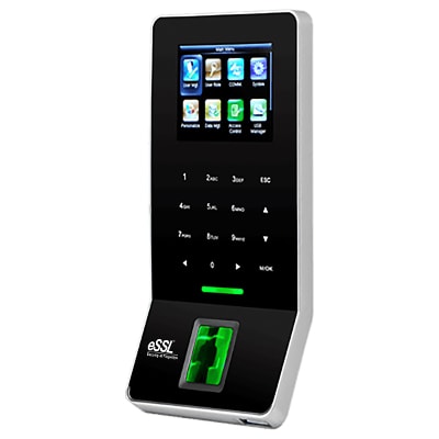 essl f22 ultra thin fingerprint time attendance and access control system